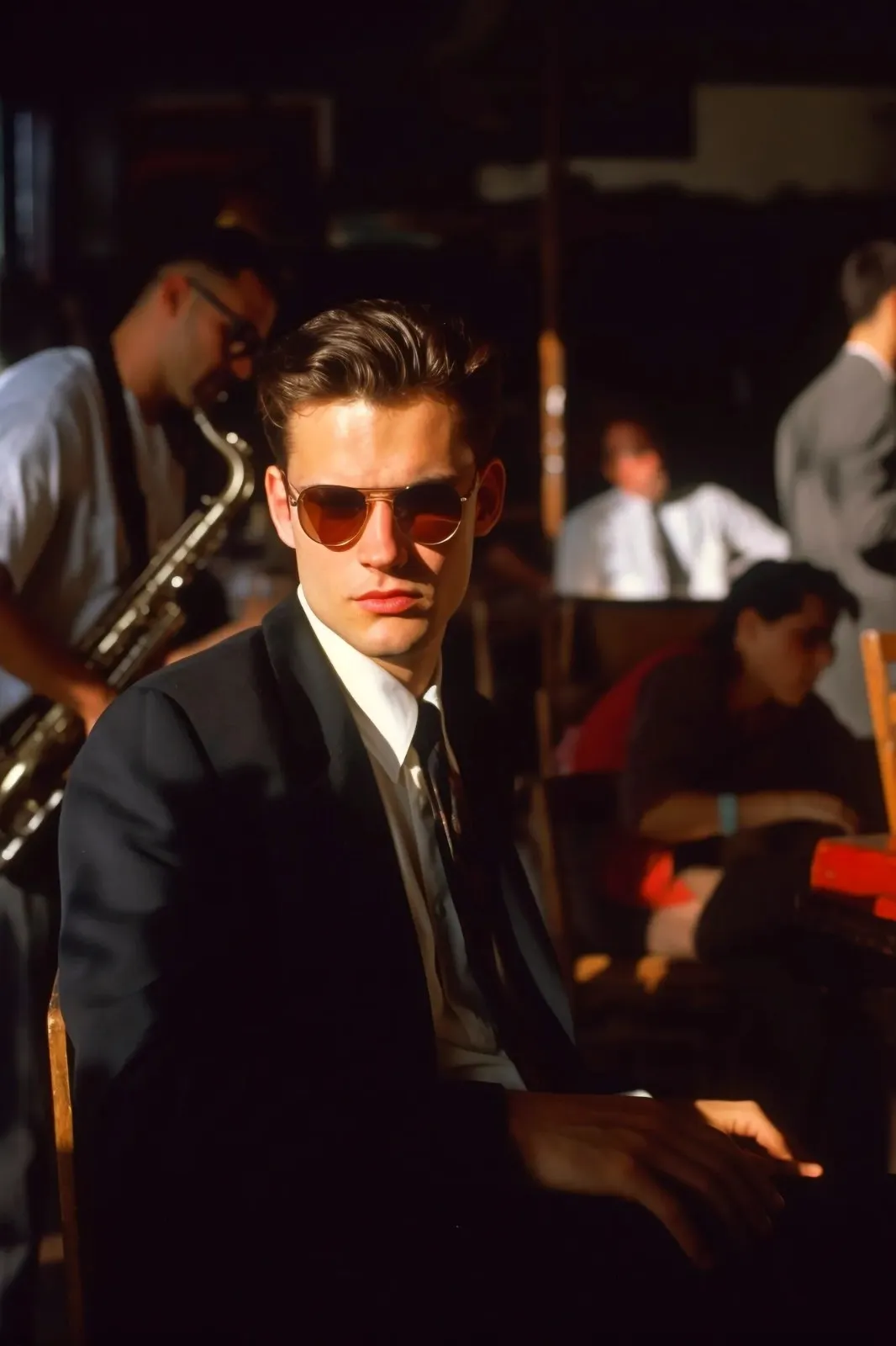 Happy client sharing positive feedback about web design services