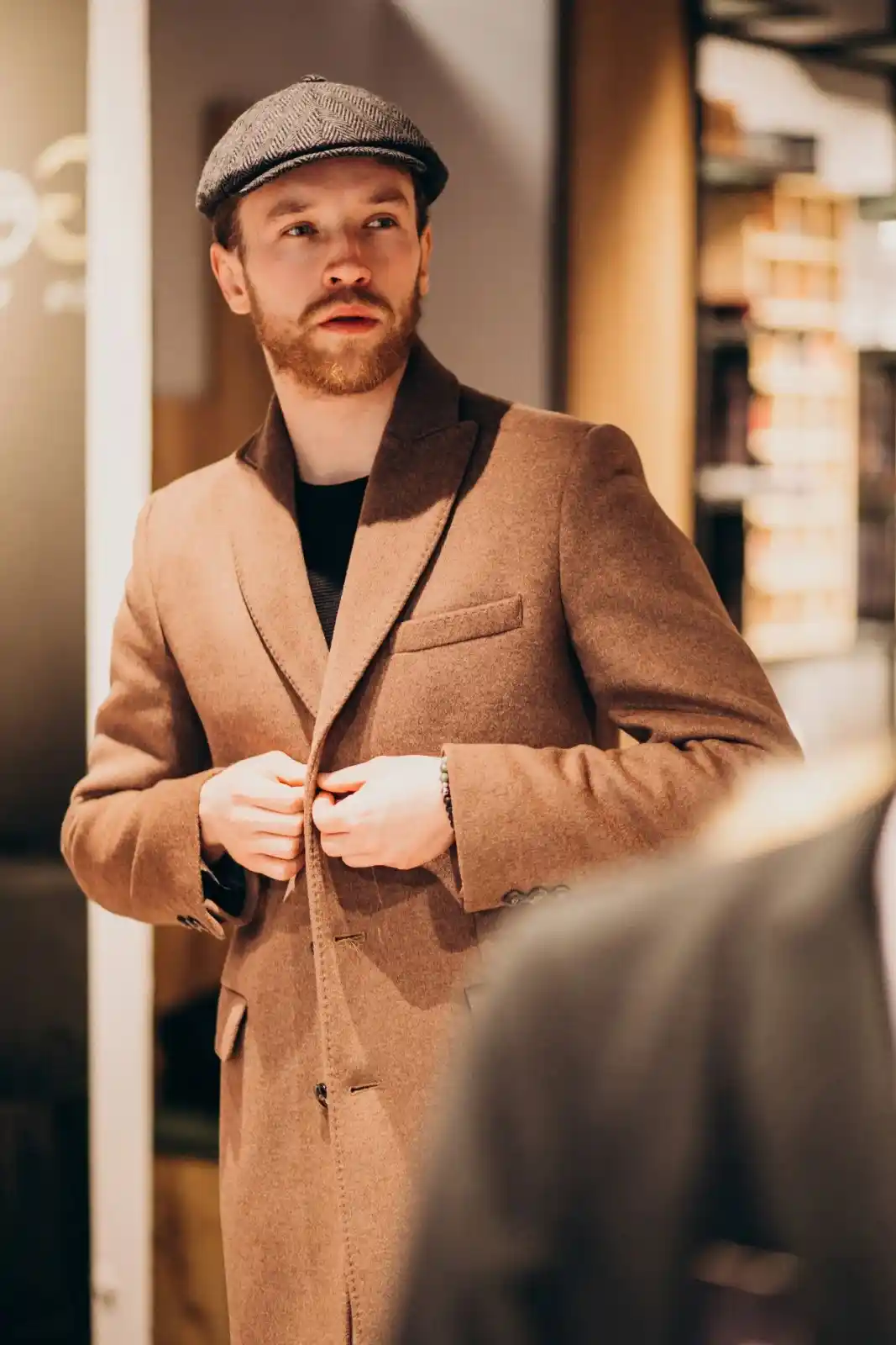 Happy client sharing positive feedback about web design services